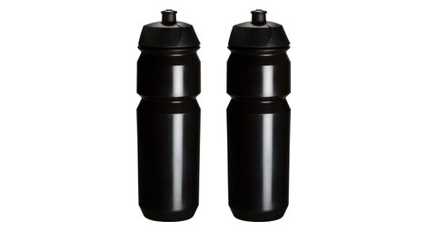 2 x Bidons - 750 ml - Noir