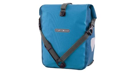 Sacoche de porte-bagages ortlieb sport-roller plus 14.5l bleu dusk denim