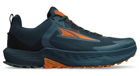 Zapatillas altra timp 5 trail azul naranja hombre