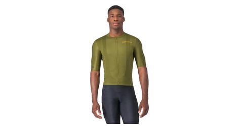 Castelli unlimited entrata 3 herren kurzarm trikot grün