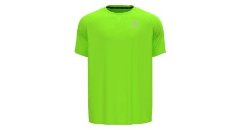 Maillot manches courtes odlo essential chill tec jaune