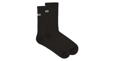Chausettes route poc cadence thermal noir
