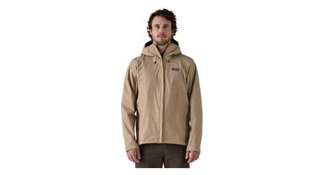 Veste imperméable patagonia torrentshell 3l beige