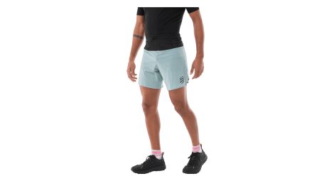 Short Compressport Trail Racing Bleu Homme