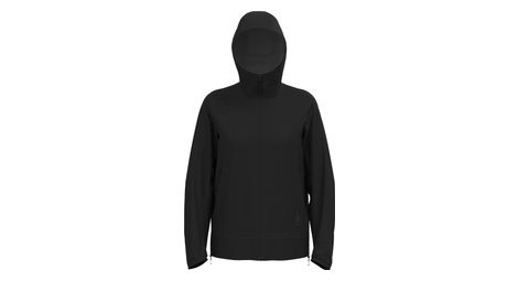 Chaqueta impermeable para mujer odlo essential 2.5l negra