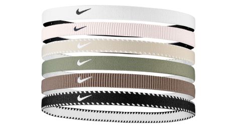 Mini bandeaux tête (x6) nike flex classic multicolore