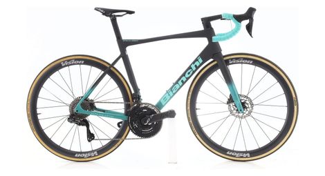 Produit reconditionné · Bianchi Specialissima Di2 12V · Noir / Vélo de route | Très bon état