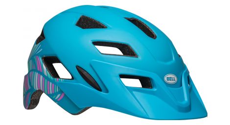 Casque enfant bell sidetrack ii light bleu rose