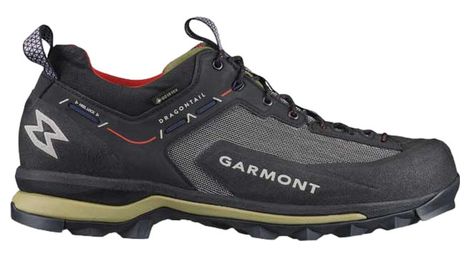 Zapatillas de aproximación garmont dragontail synth gore-tex negro/verde 42.1/2