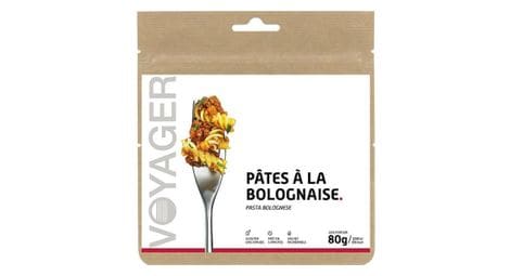 Repas lyophilisé voyager pâtes à la bolognaise 80g