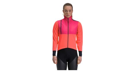 Giacca invernale santini vega absolute donna rosa/arancione m