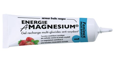 Fenioux gel energético multideporte amagnesio energía antioxidante frutos rojos 35 g