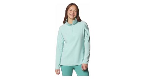 Columbia fleecejacke 1/2 zip glacial iv hellblau damen