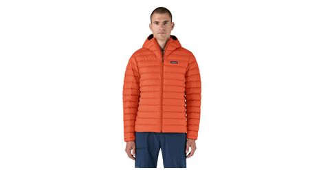 Patagonia down  sweaterhoody orange homme