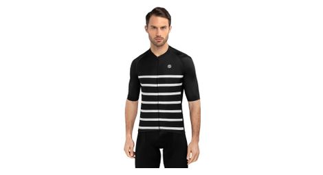 Maillot vélo manches courtes homme cyclisme m2 moors noir