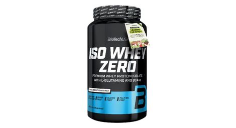 Iso whey zero (908g) - biotech usa - black biscuit -  whey isolate