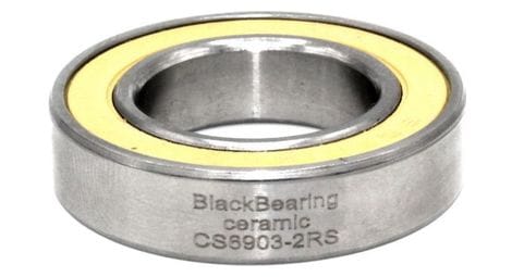 Rodamiento de cerámica black bearing 6903-2rs 17 x 30 x 7 mm