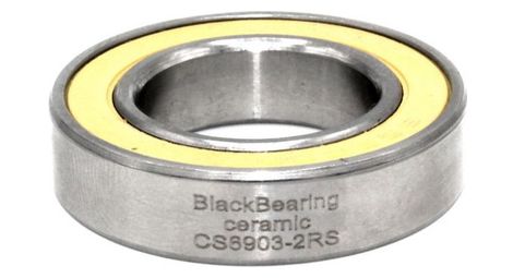 Black bearing ceramic 6903-2rs 17 x 30 x 7 mm