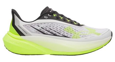 under armour velociti distance men s running shoes white yellow