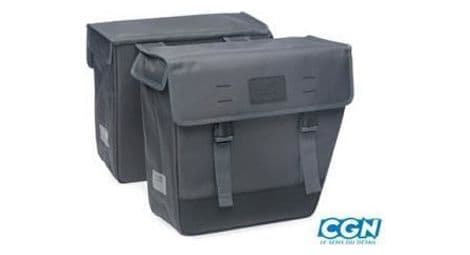 Sacoche velo porte bagage a pont newlooxs origin hybrid gris - 33 litres - 360x330x150mm