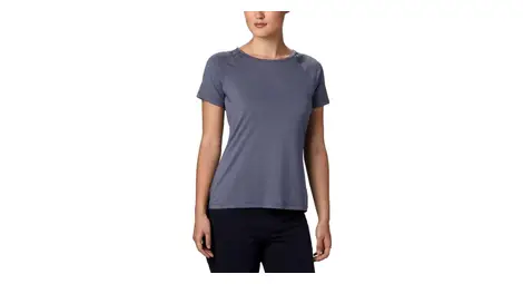 Columbia peak to point ii blue women's t-shirt