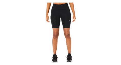 women s asics road high waist shorts 8in black