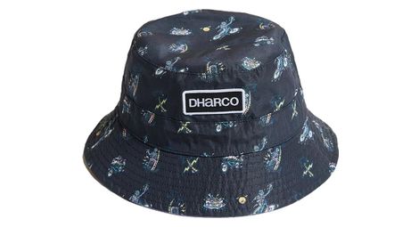 Bob dharco reversible bucket hat black/purple