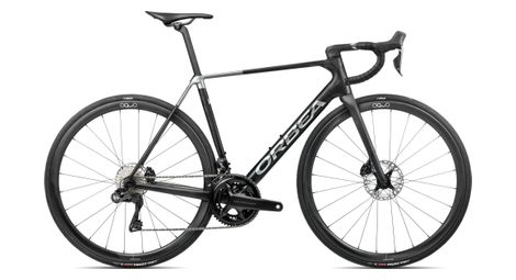 Orbea orca m20iteam bicicletta da strada shimano ultegra di2 12s 700 mm diamante nero carbonio vista 2026
