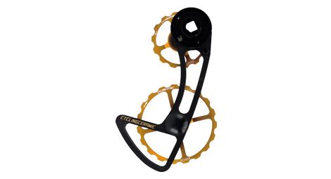 Jaula de cambio cyclingceramic 14/19t para shimano 12v ultegra 8150 y dura-ace 9200 gold