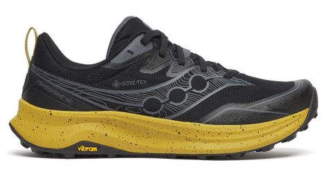 Scarpe Trail Saucony Peregrine 16 GTX Nero/Giallo Uomo