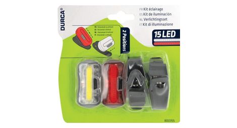 Durca eclairage led avant et arriere