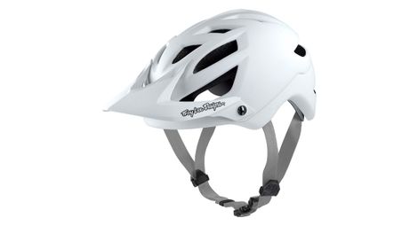 Casque troy lee designs a1 drone blanc