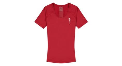 Camiseta de manga corta para mujer champion c-tech rojo