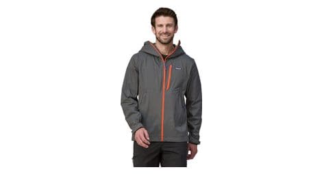 Veste imperméable patagonia granite crest rain gris