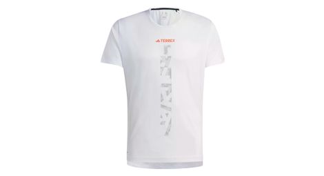 Adidas Terrex Agravic Jersey met korte mouwen Wit Heren