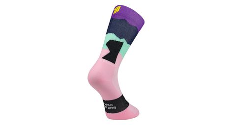 Calcetines de ciclismo sporcks - alsacia rosa