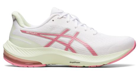 asics gel pulse 14 laufschuhe weis rosa damen