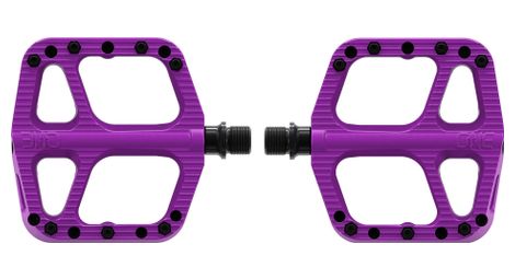 Paire de pedales oneup small composite violet