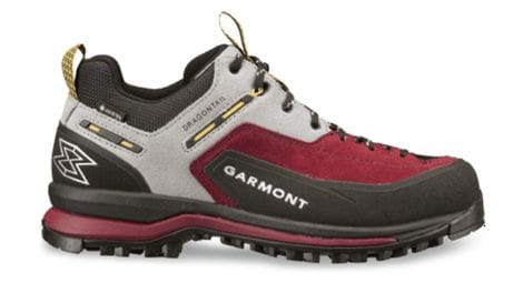 Garmont dragontail tech gore-tex calzado de aproximación para mujer rojo/gris