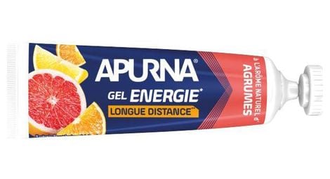 Apurna long distance energy gel citrus 35g