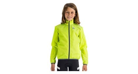Veste enfant sportful kid reflex jaune fluo