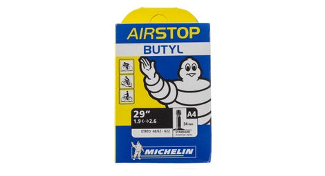 Michelin mtn tube  airstop 29x 1.90/2.60 schrader