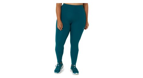 Collant long femme asics road high waist bleu