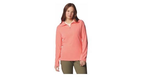 Columbia Fleecejacke 1/2 Zip Glacial IV Coral Women