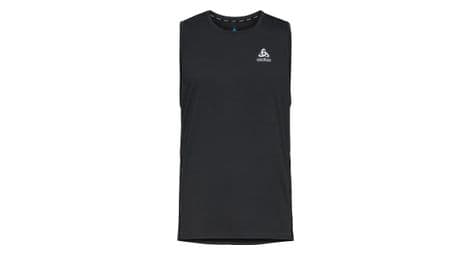 Camiseta sin mangas odlo zeroweight chill-tec negra