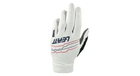 Leatt mtb 1.0 steel / white long gloves