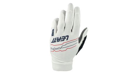 Guantes largos leatt mtb 1.0 steel / white