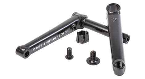 Bmx-kurbelgarnitur odyssey thunderbolt rhd 22 mm schwarz