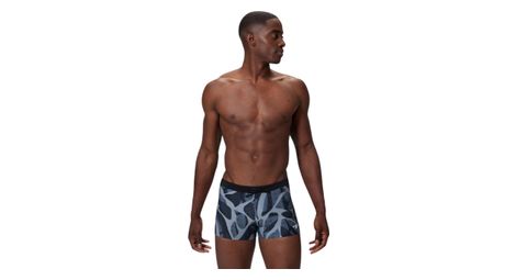 Boxer de baño para hombre Valmilton gris/negro