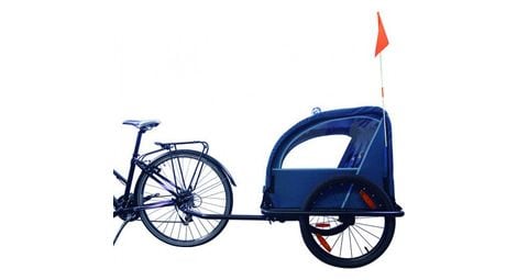 Bike original steel trailer series 100 indigo
